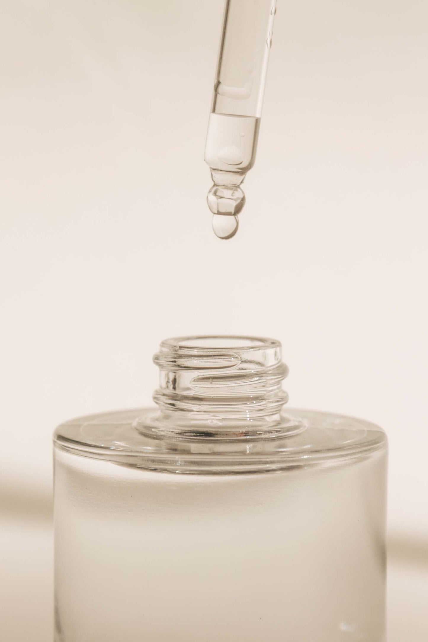 Matte Glass Dropper Bottle Mockup