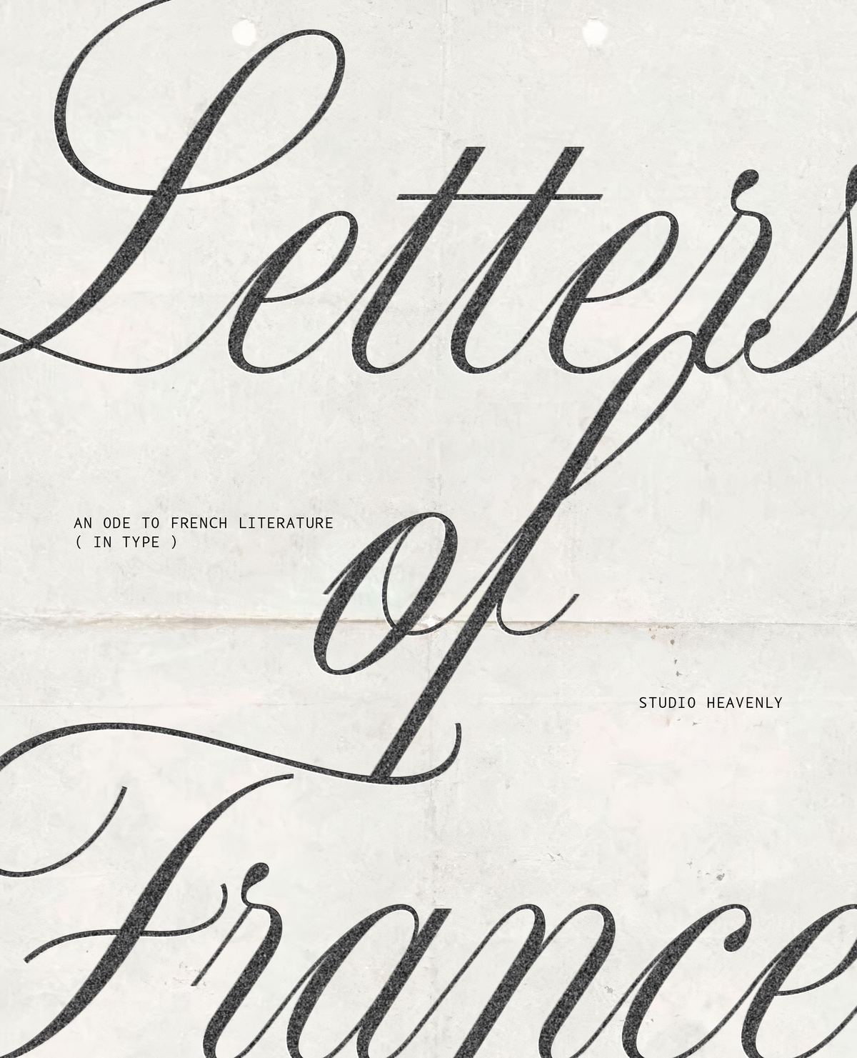 Letters of France: An Ode to French Typography