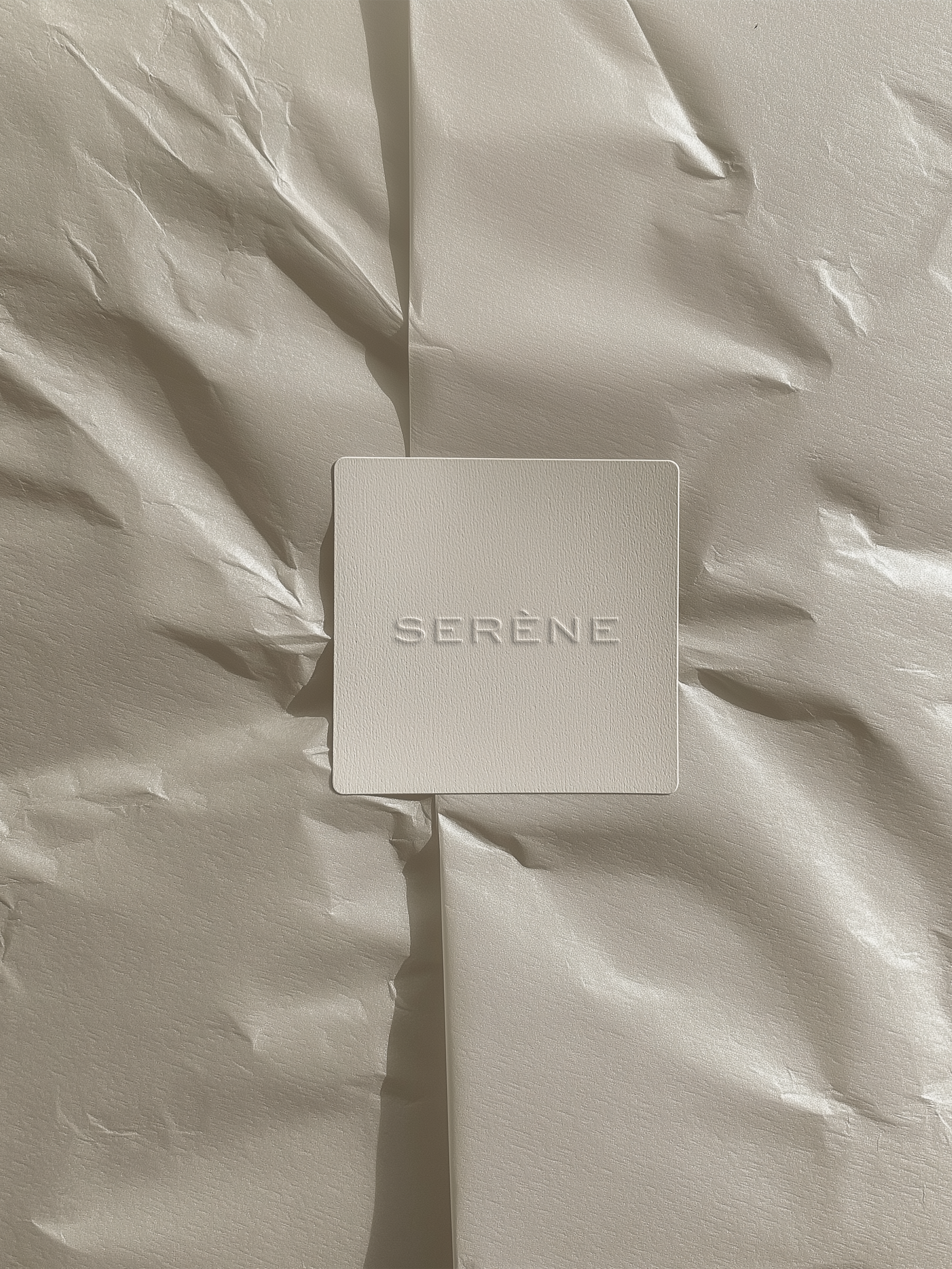 Tissue Paper and Sticker Mockup