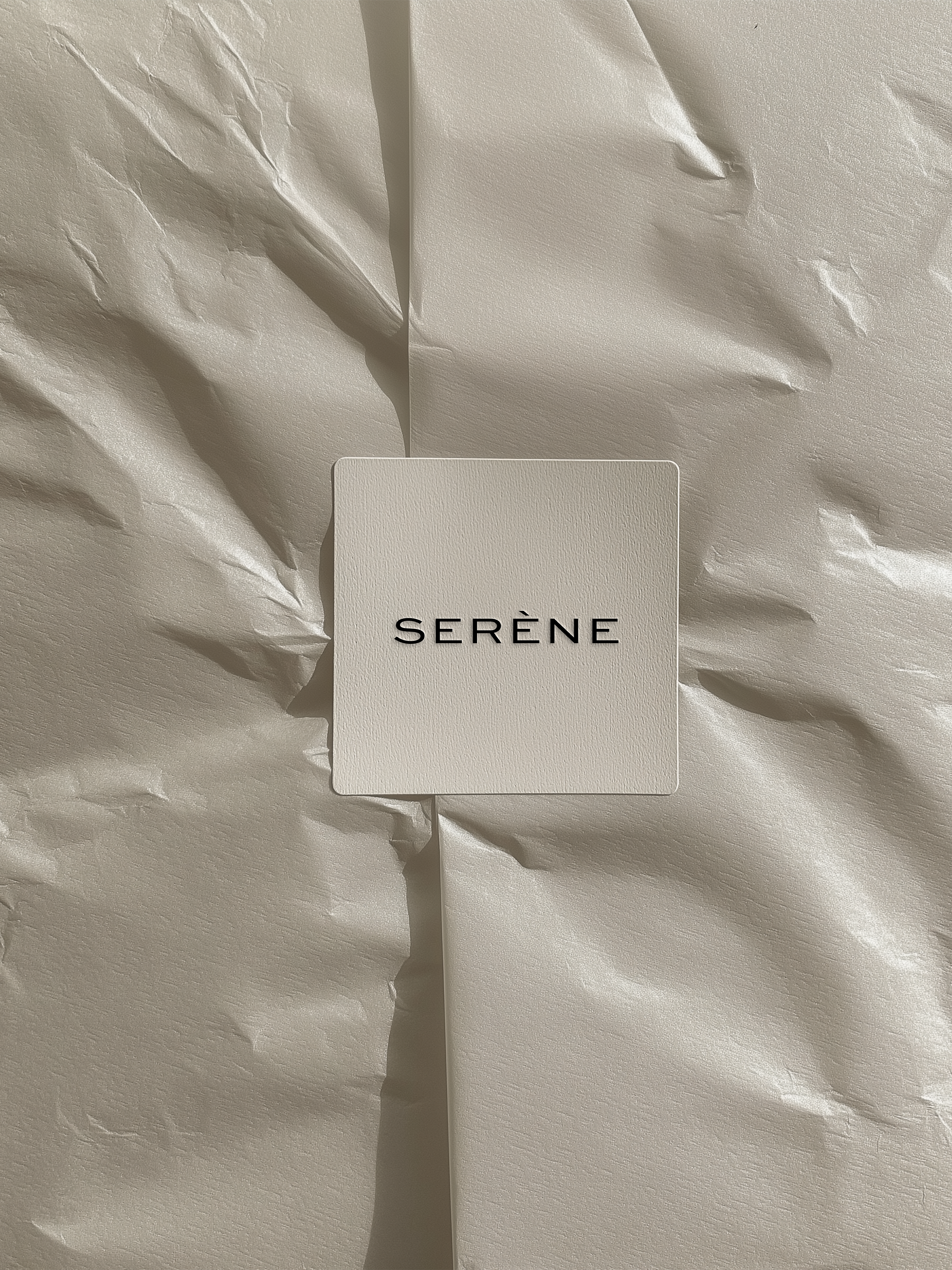 Tissue Paper and Sticker Mockup