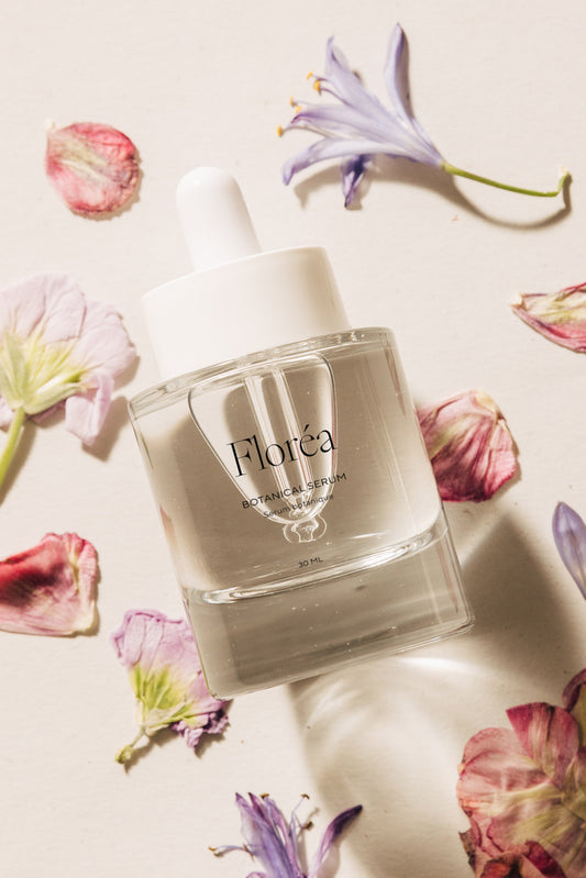 Mockup de flacon compte-gouttes pour sérum beauté