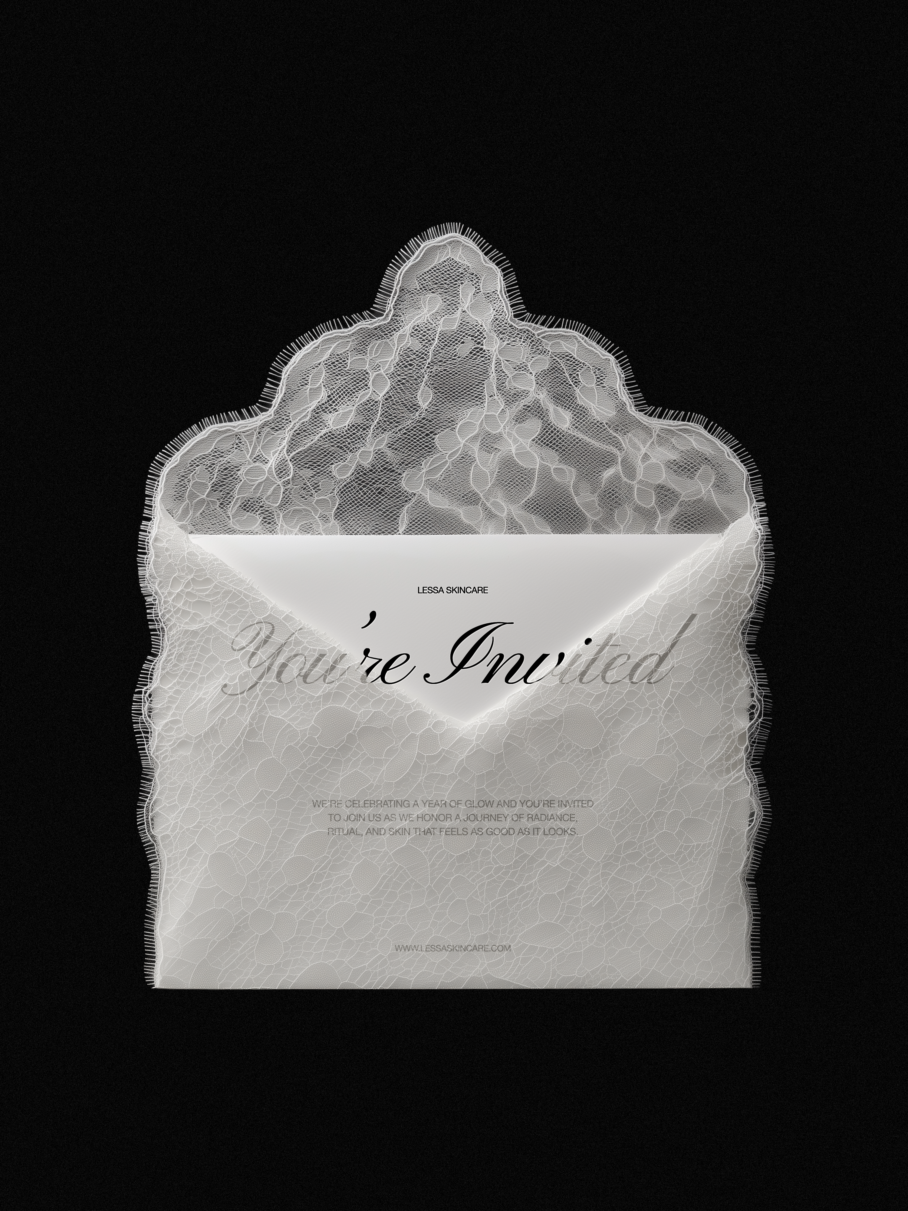 Lace Envelope Mockup