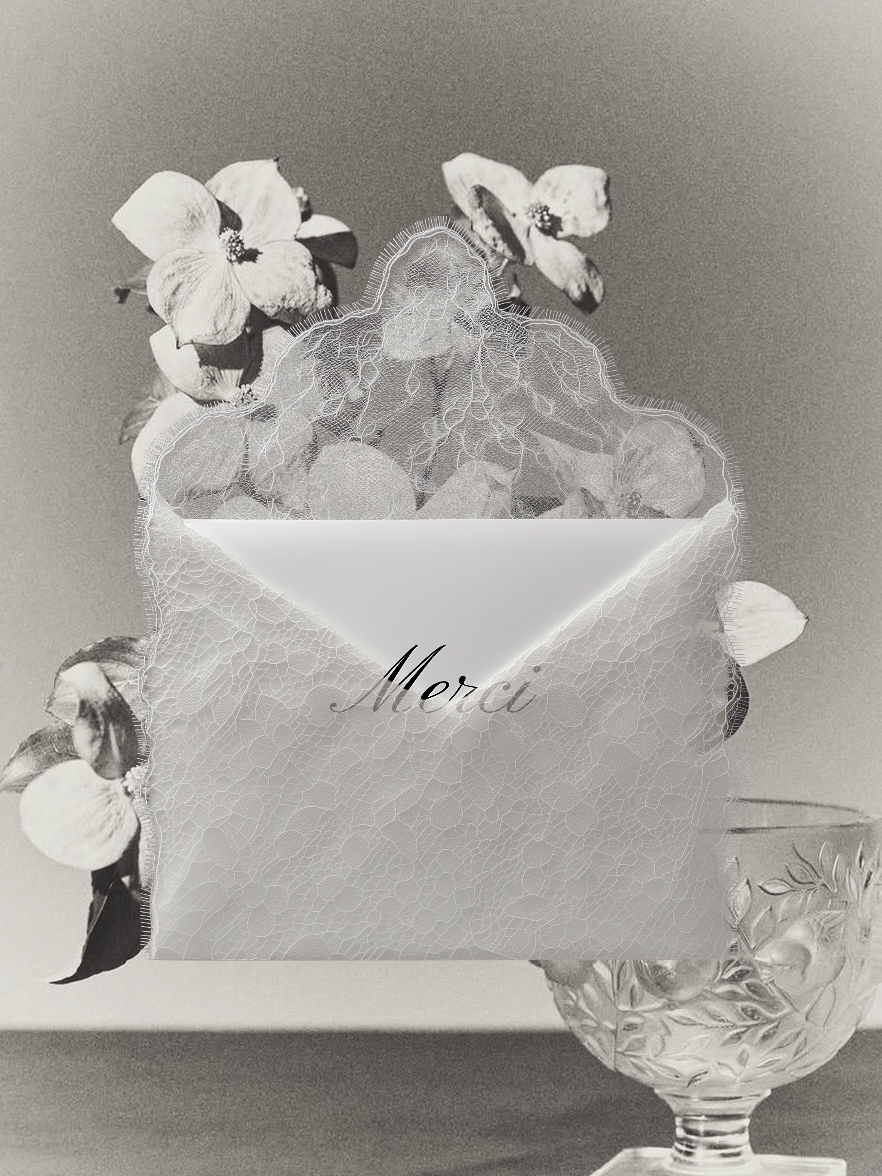 Lace Envelope Mockup