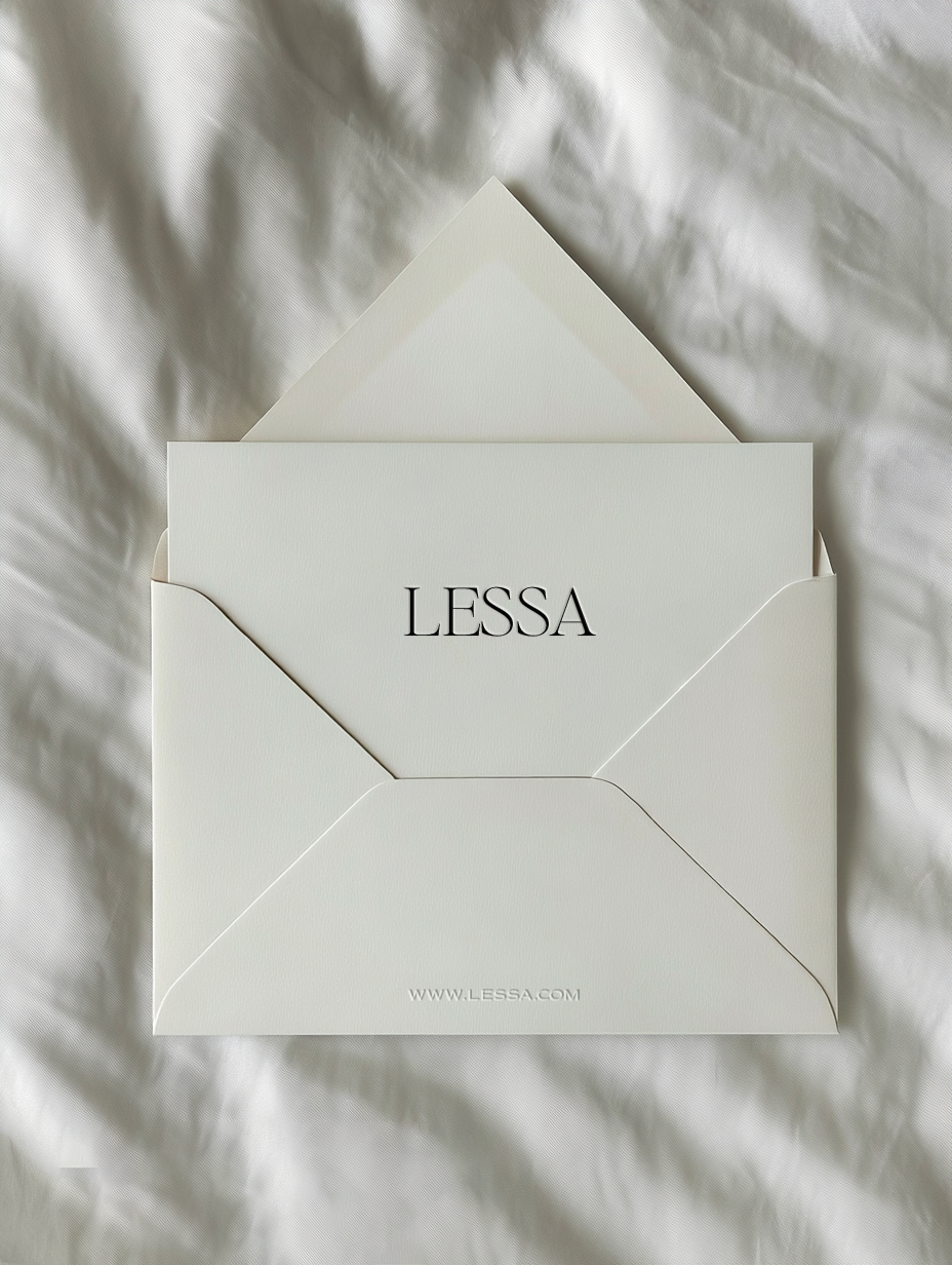 Lessa Envelope Mockup