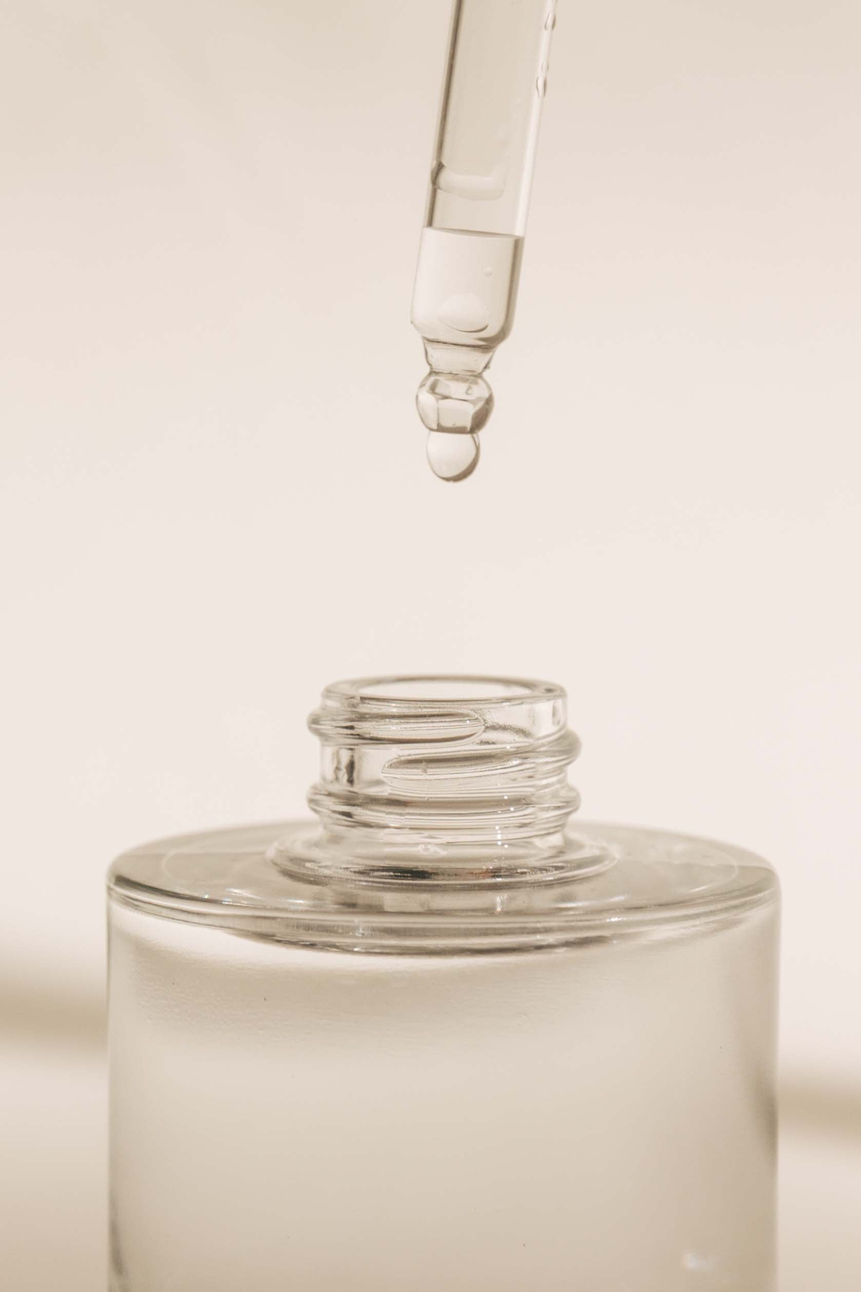 Matte Glass Dropper Bottle Mockup