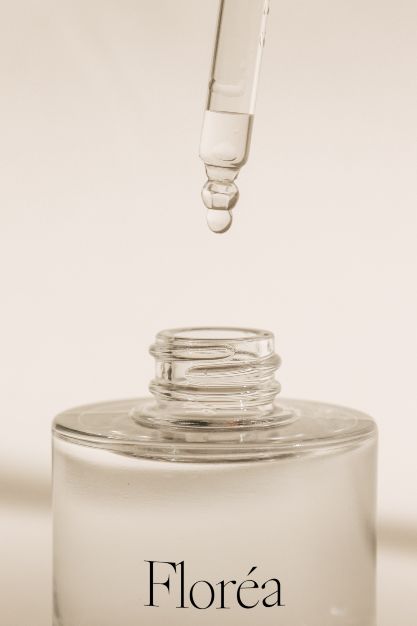 Matte Glass Dropper Bottle Mockup