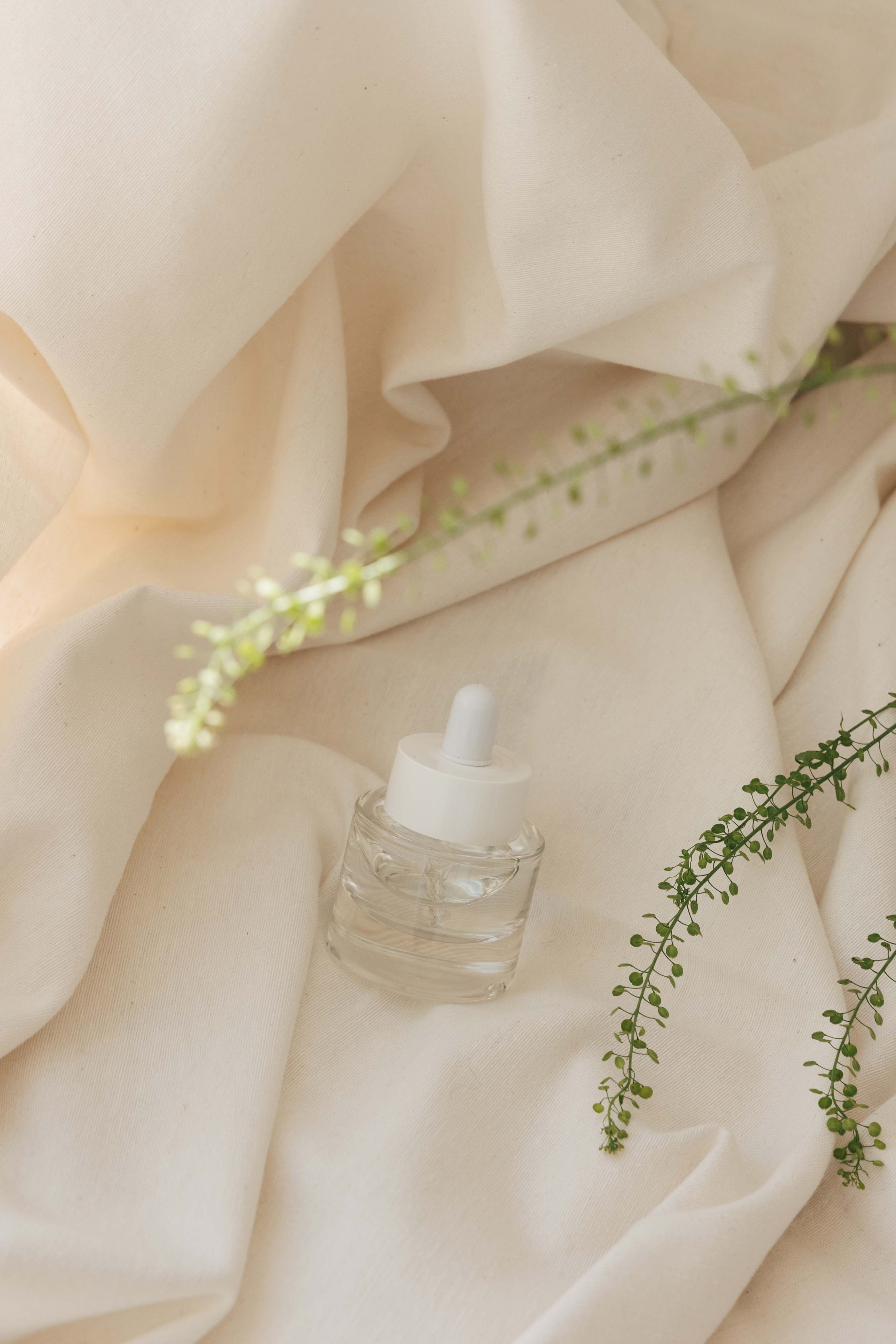 Glass Dropper Bottle Mockup