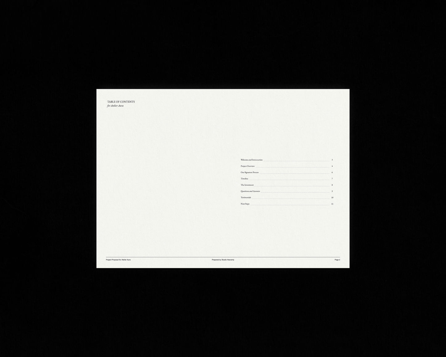 Project Proposal Template