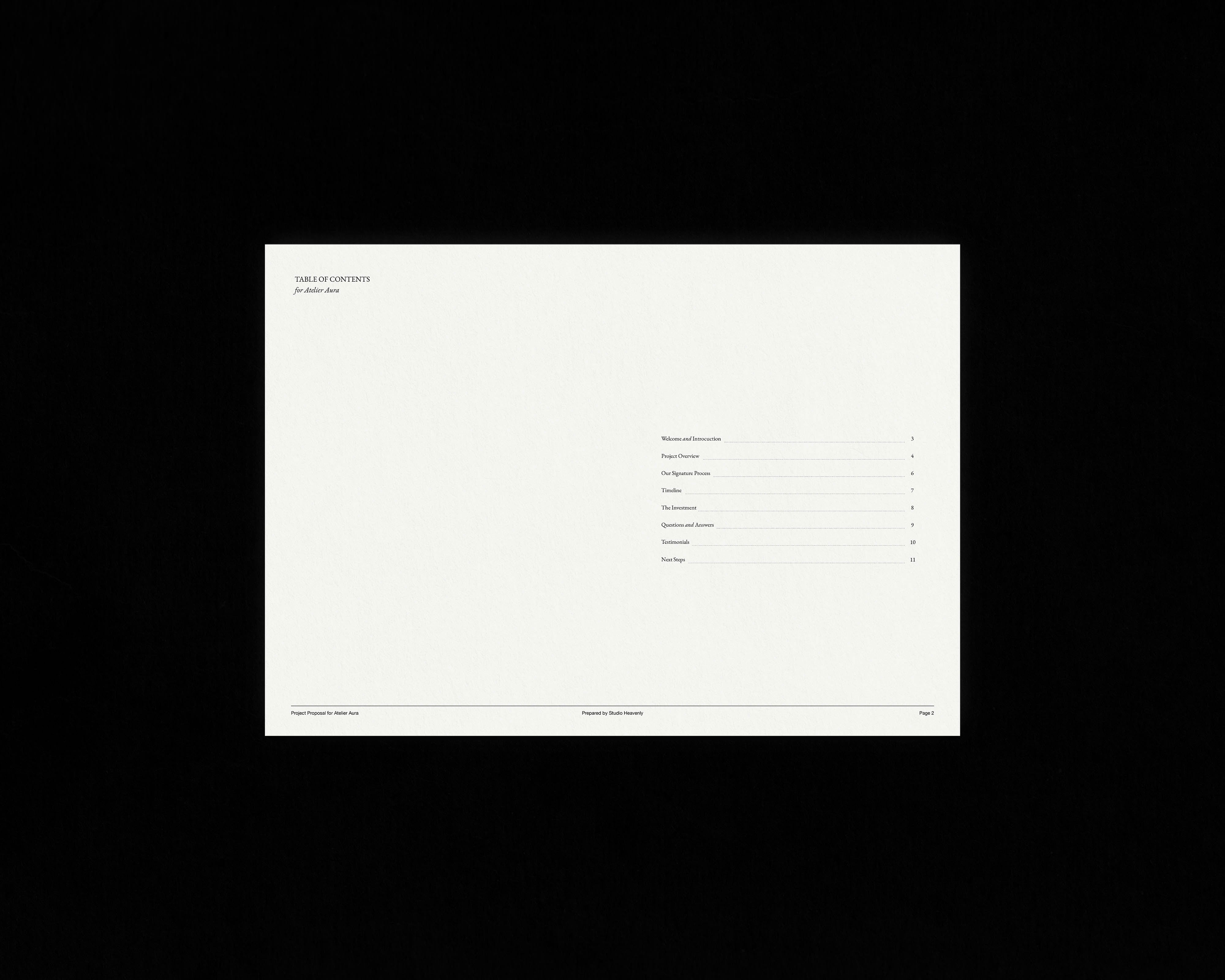 Project Proposal Template + Email Suite Bonus