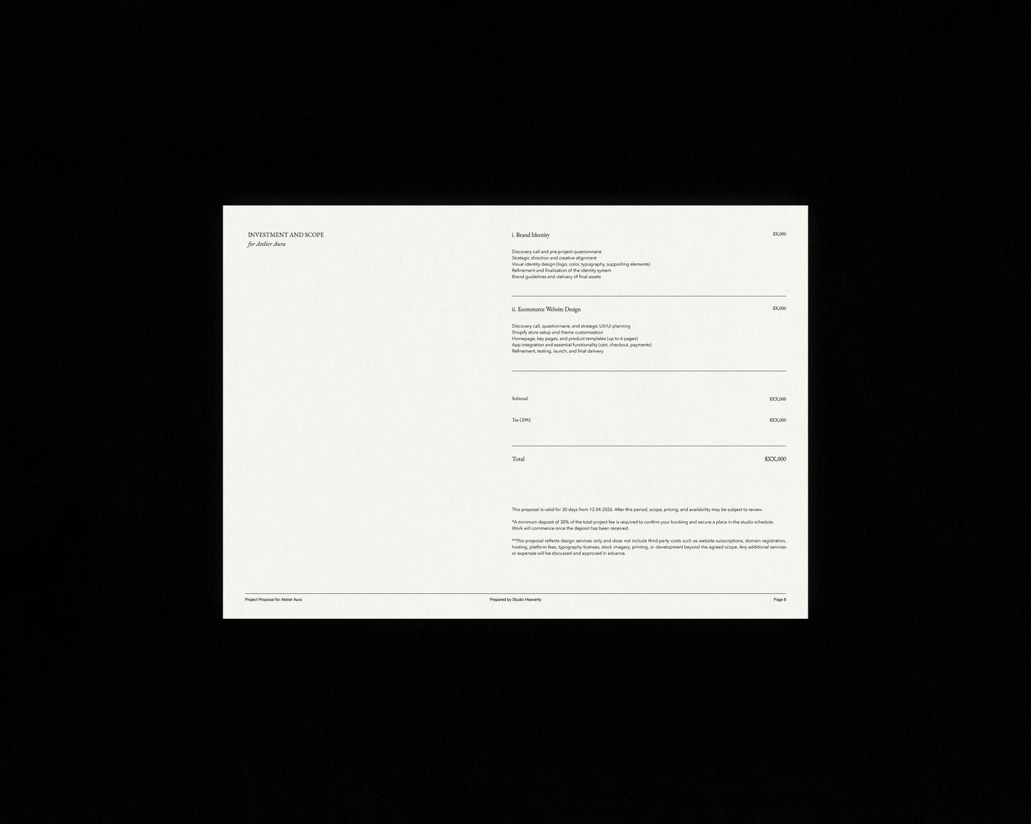 Project Proposal Template