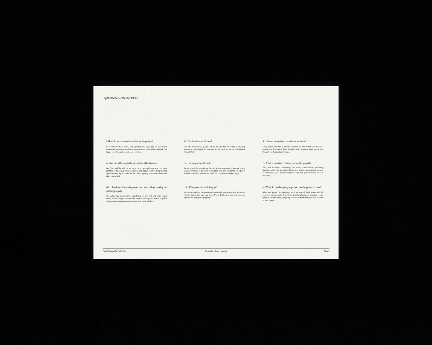 Project Proposal Template